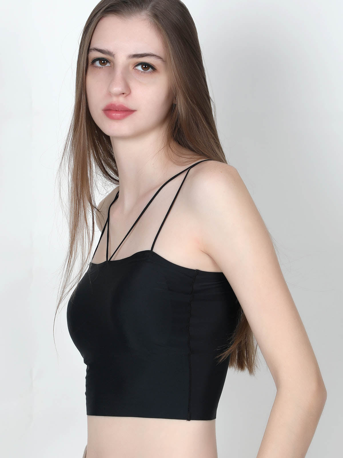 Odette Women Solid Black All Day Comfort Bralette