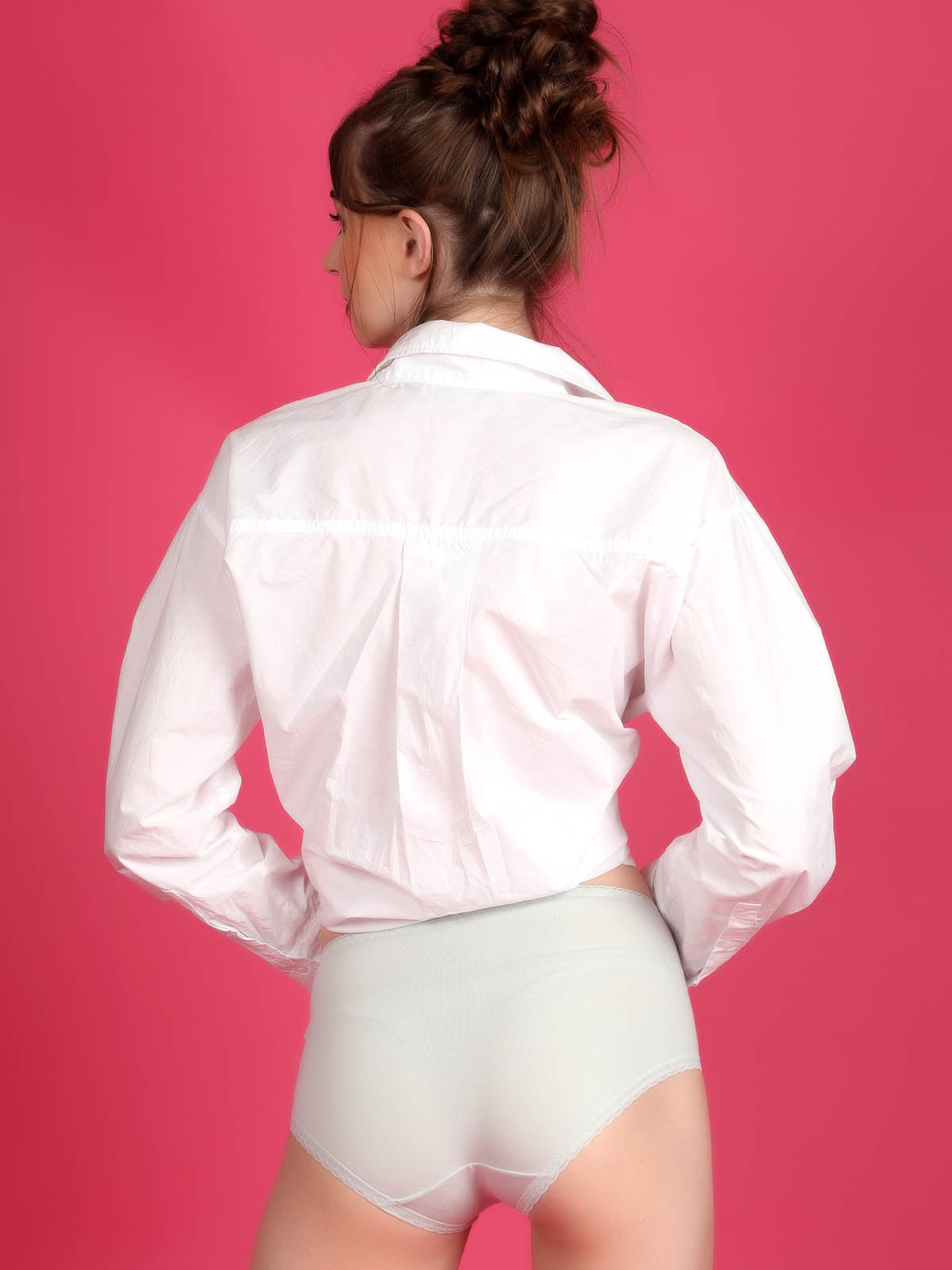 Odette White Comfortable Hipster Panty For Women